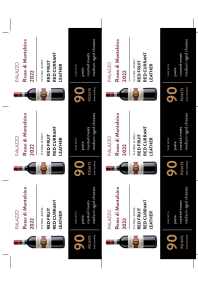 Rosso di Montalcino 2022 Shelf Talker